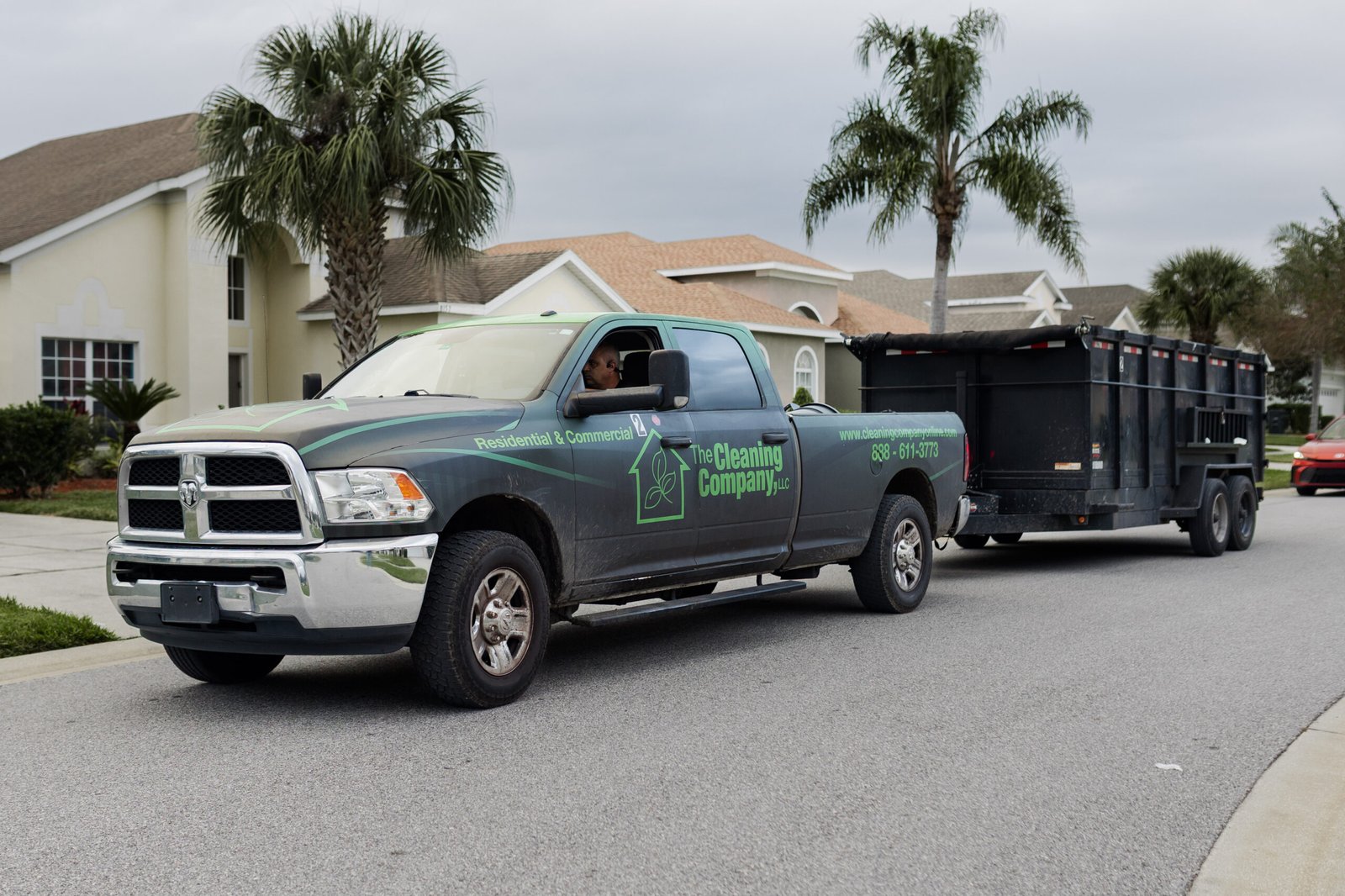 Cleaner maintaining a bright commercial facility
